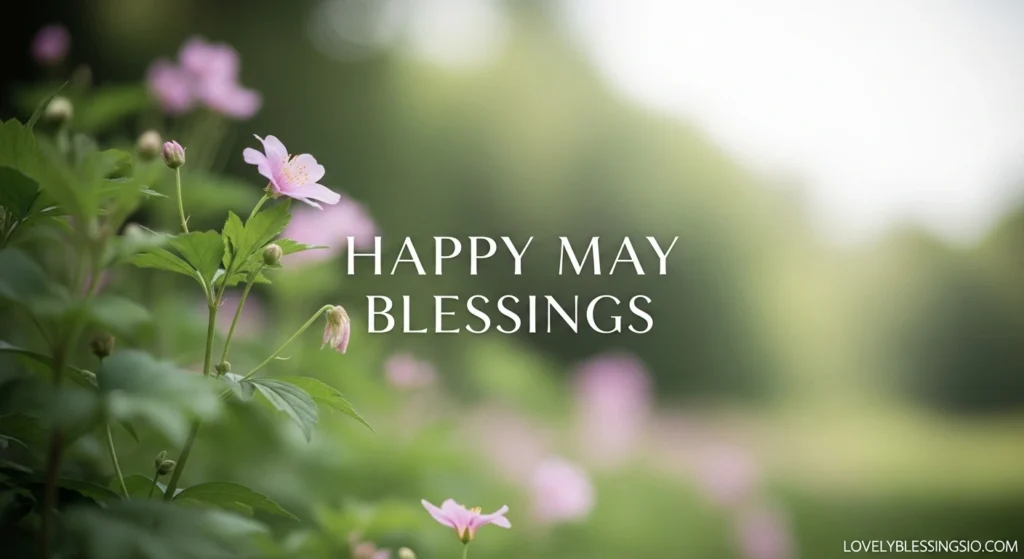 Happy May Blessings