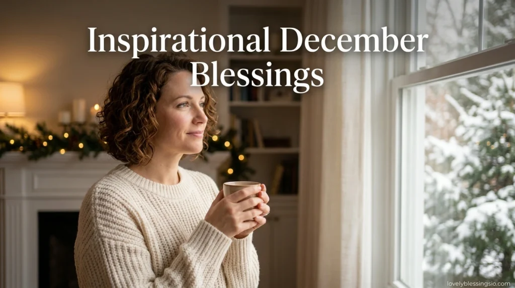 Inspirational December Blessings