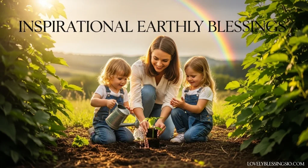 Inspirational Earthly Blessings