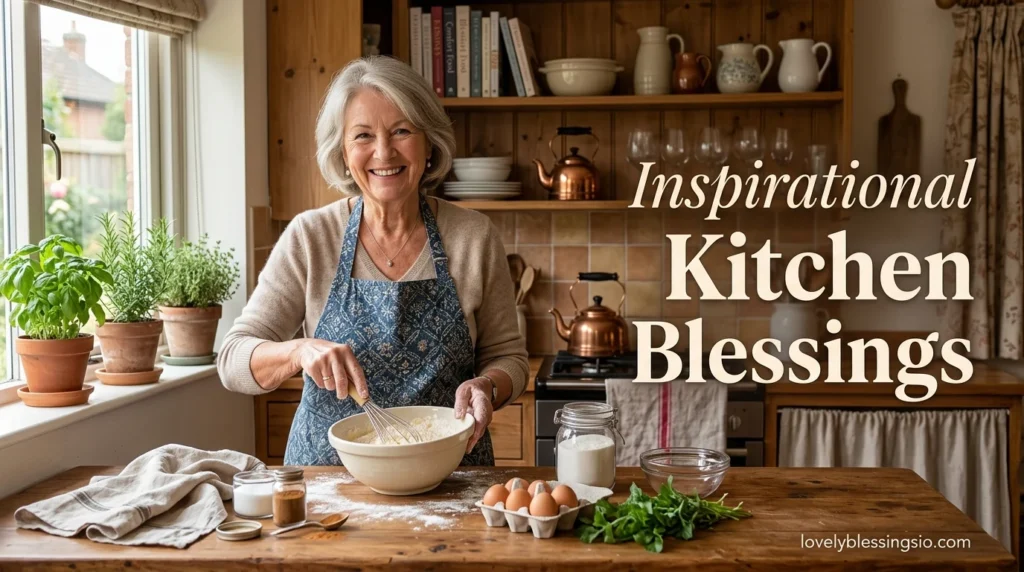 Inspirational Kitchen Blessings