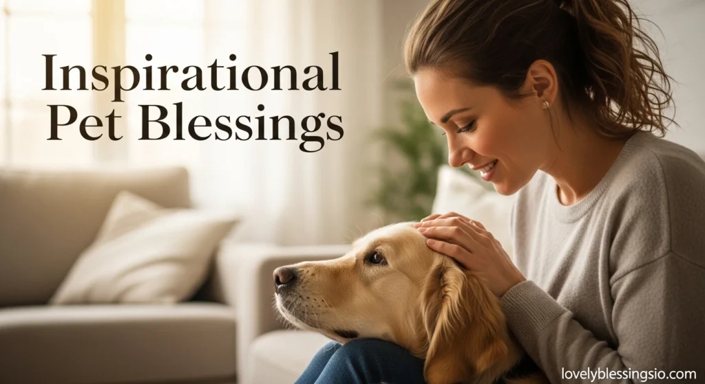 Inspirational Pet Blessings