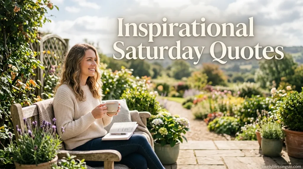 Inspirational Saturday Quotes