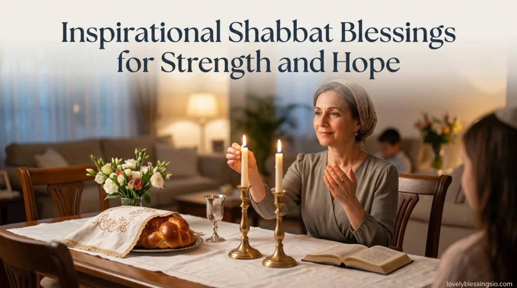 Inspirational Shabbat Blessings for Strength and Hope