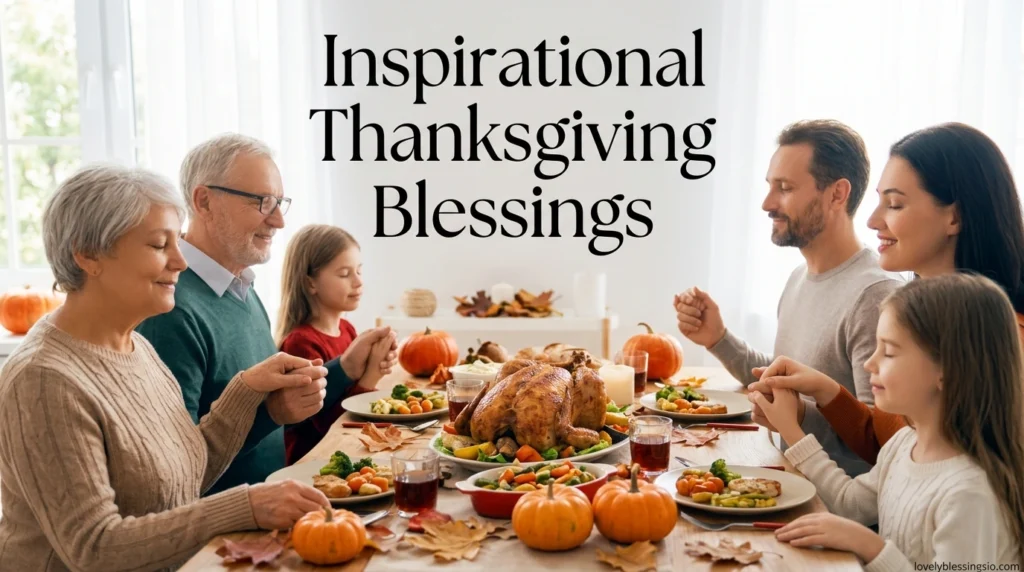 Inspirational Thanksgiving Blessings