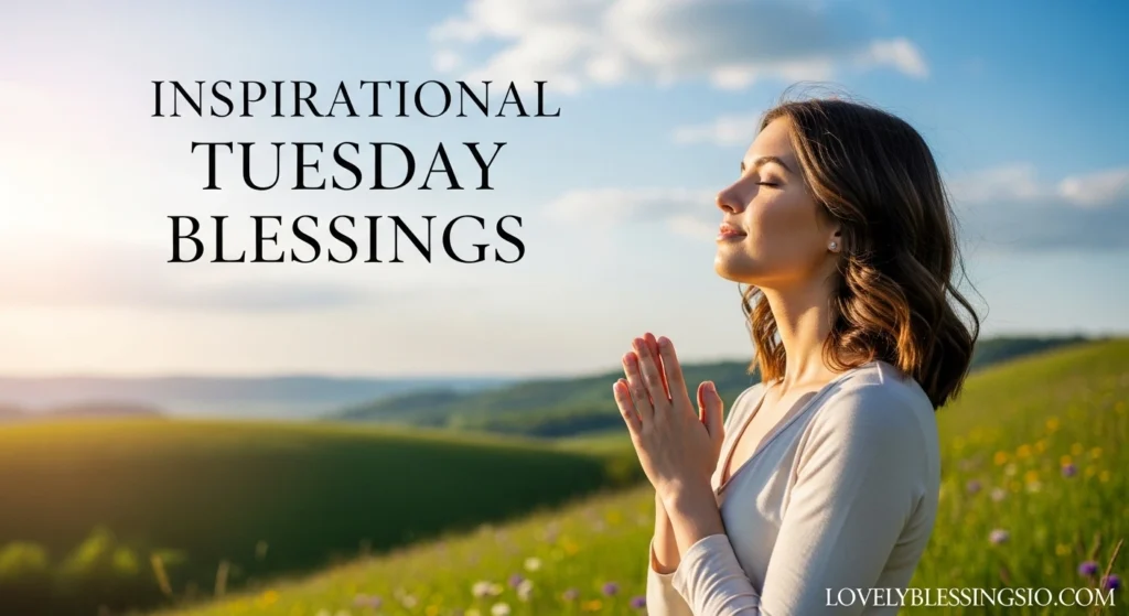 Inspirational Tuesday Blessings