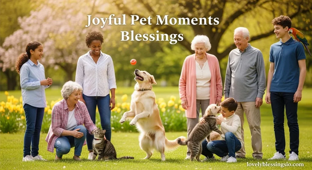 Joyful Pet Moments Blessings