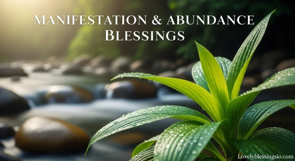 Manifestation & Abundance Blessings