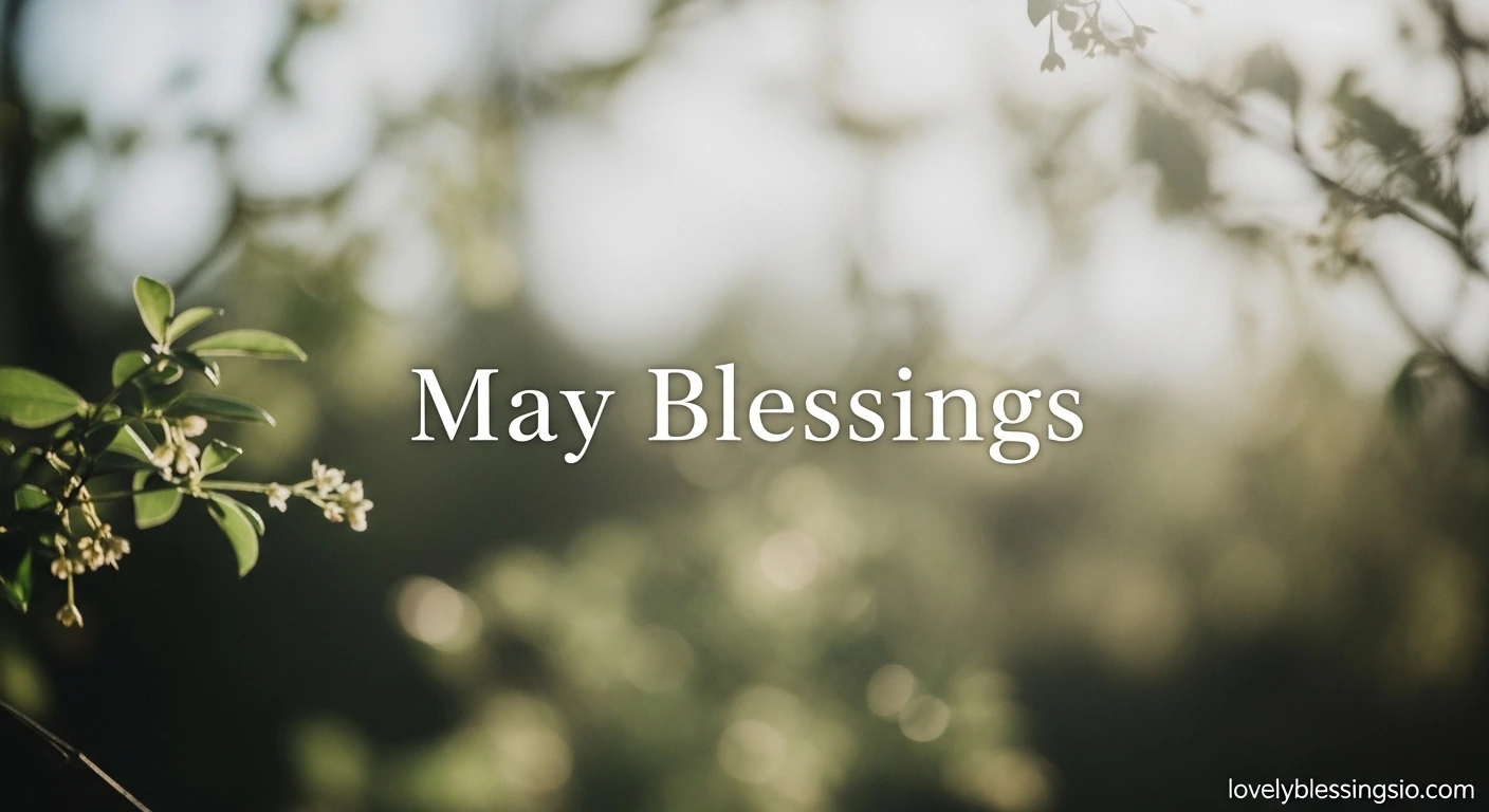 May Blessings