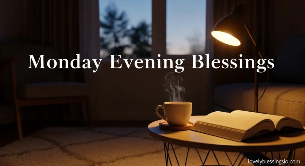Monday Evening Blessings