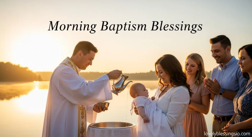 Morning Baptism Blessings