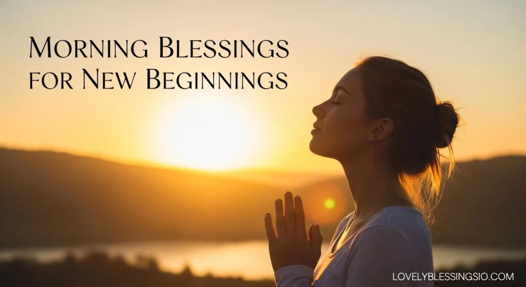 Morning Blessings for New Beginnings