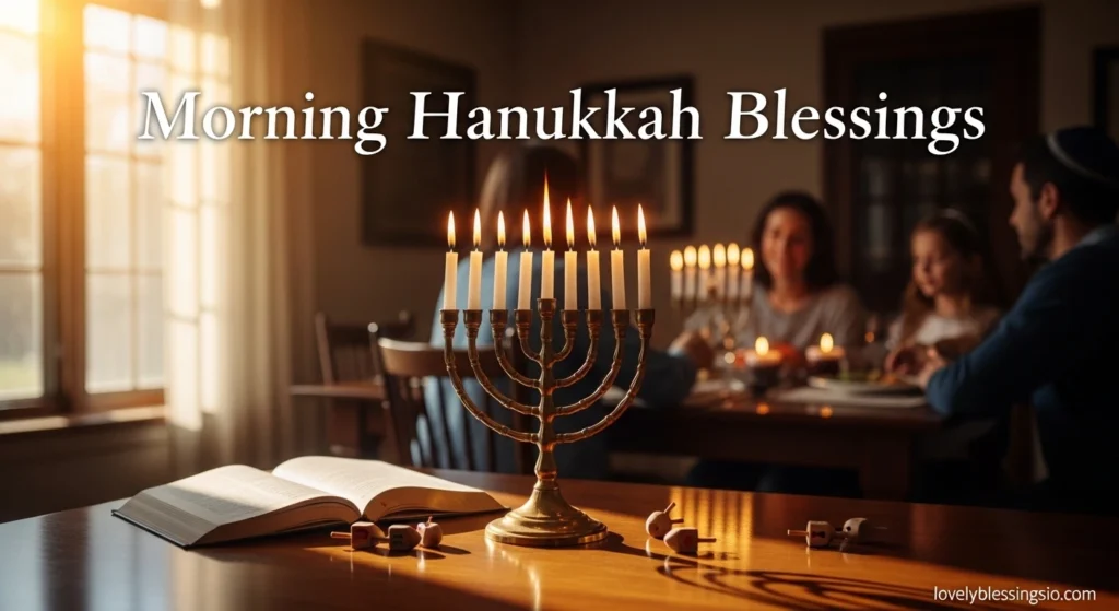 Morning Hanukkah Blessings