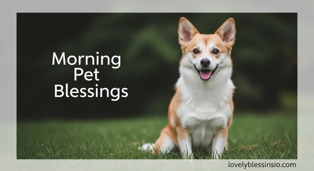 Morning Pet Blessings