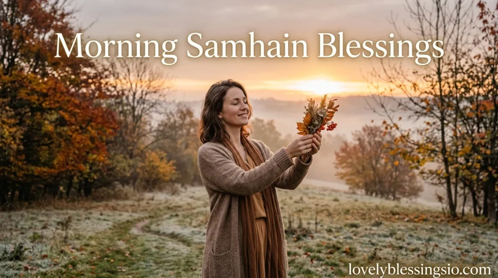 Morning Samhain Blessings