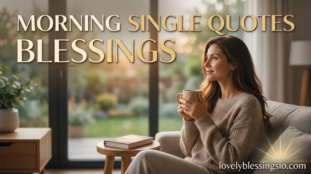 Morning Single Quotes Blessings 