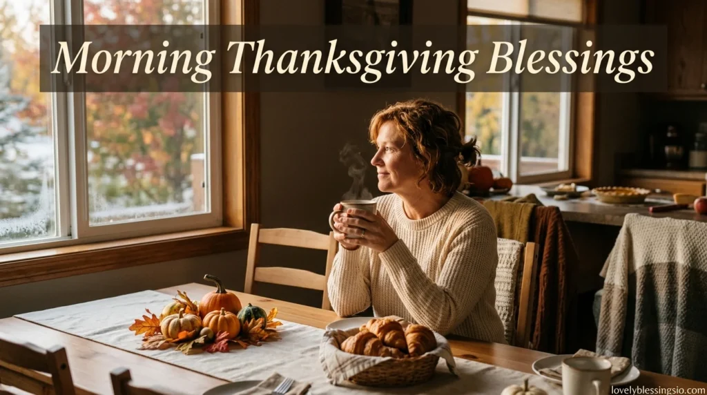Morning Thanksgiving Blessings