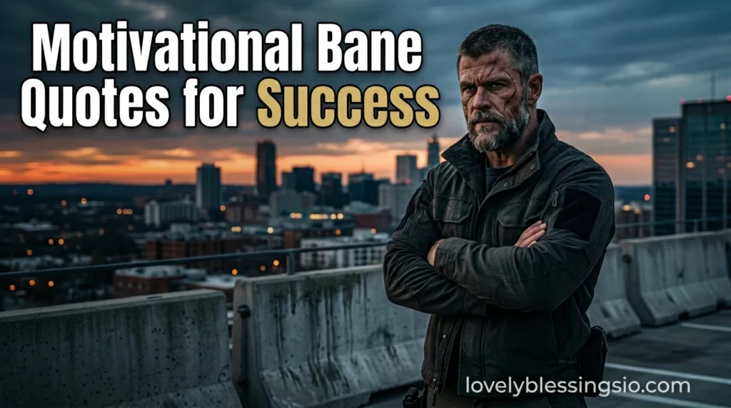 Motivational Bane Quotes for Success