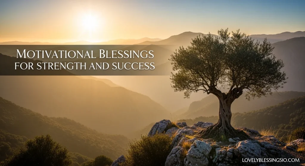 Motivational Blessings for Strength and Success
