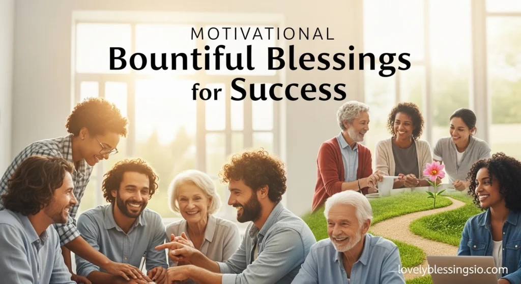 Motivational Bountiful Blessings for Success