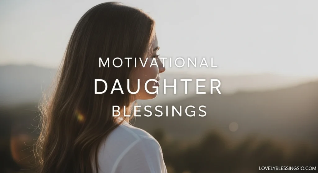 Motivational Daughter Blessings