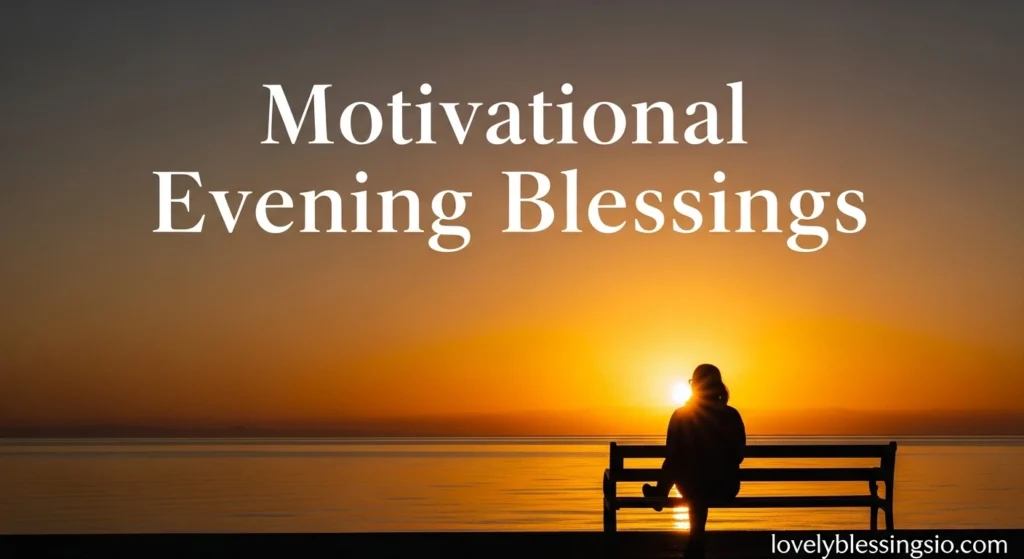 Motivational Evening Blessings