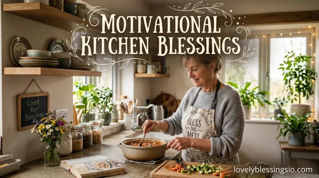 Motivational Kitchen Blessings