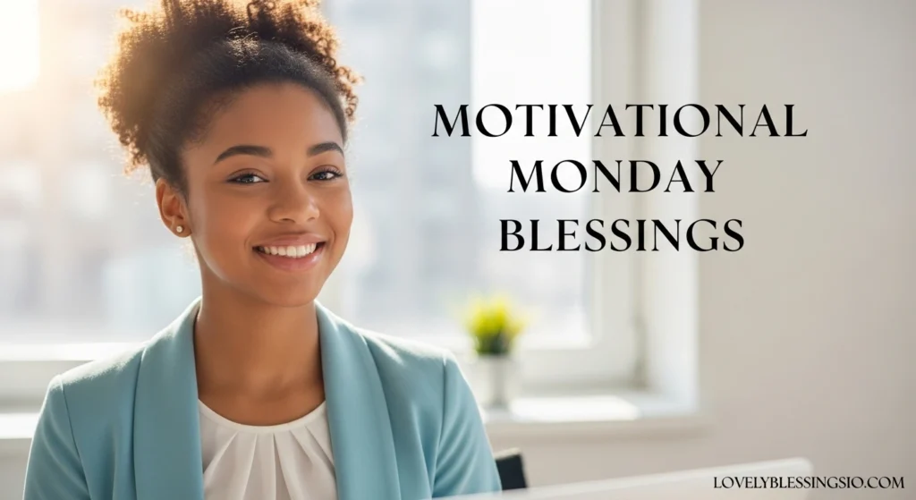 Motivational Monday Blessings
