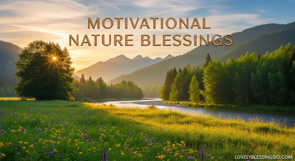 Motivational Nature Blessings