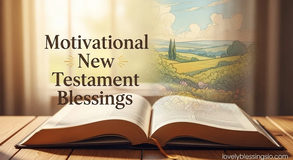 Motivational New Testament Blessings