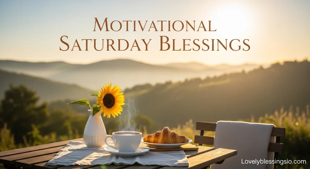 Motivational Saturday Blessings