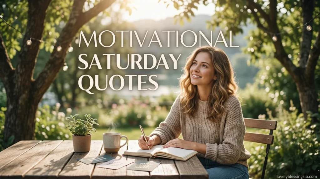 Motivational Saturday Quotes