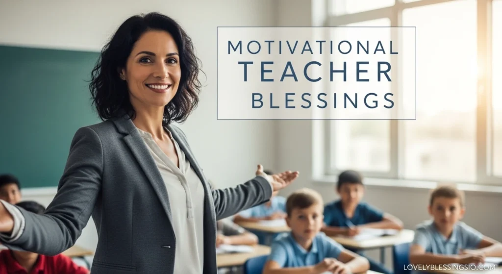 Motivational Teacher Blessings 