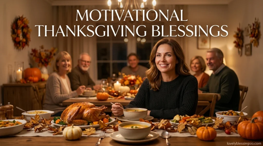 Motivational Thanksgiving Blessings