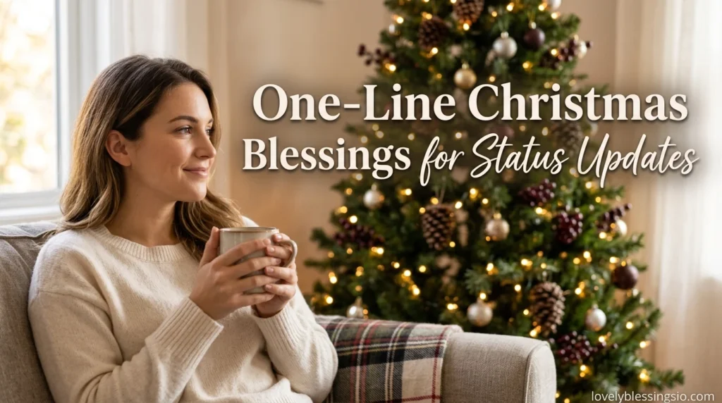 One-Line Christmas Blessings for Status Updates