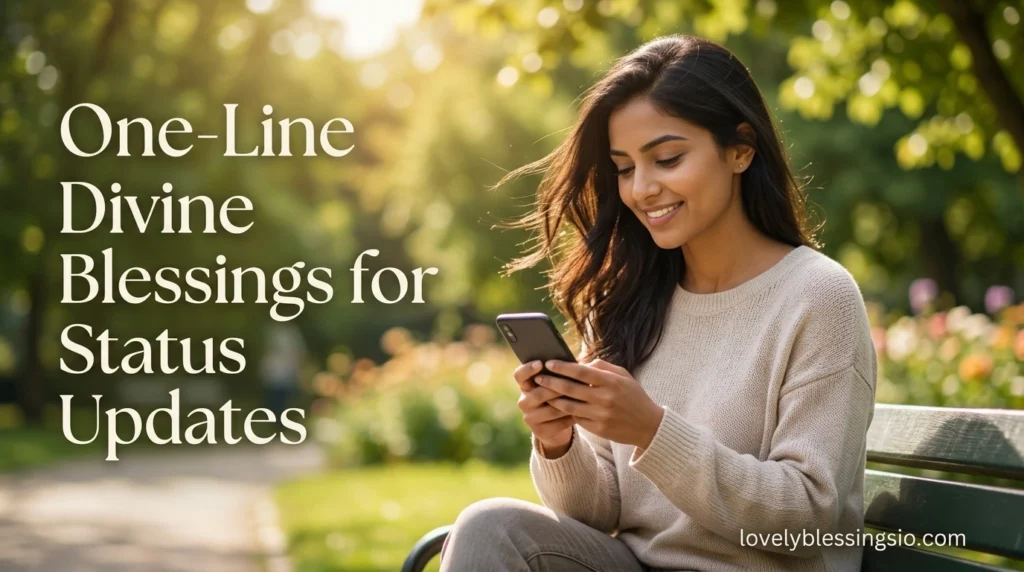 One-Line Divine Blessings for Status Updates