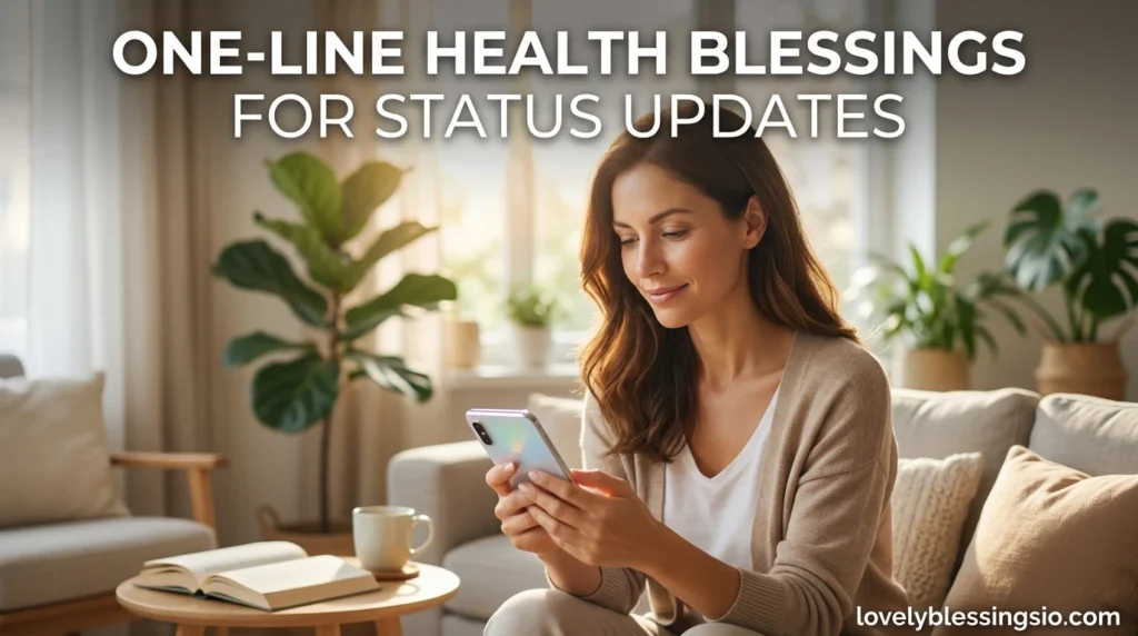 One-Line Health Blessings for Status Updates