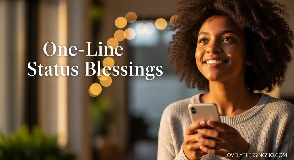 One-Line Status Blessings