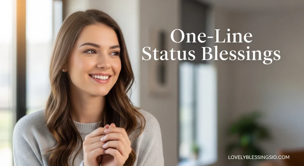 One-Line Status Blessings
