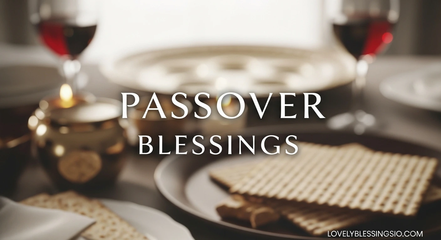 Passover Blessings