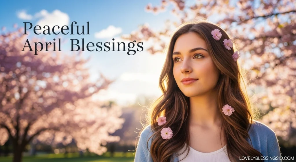 Peaceful April Blessings