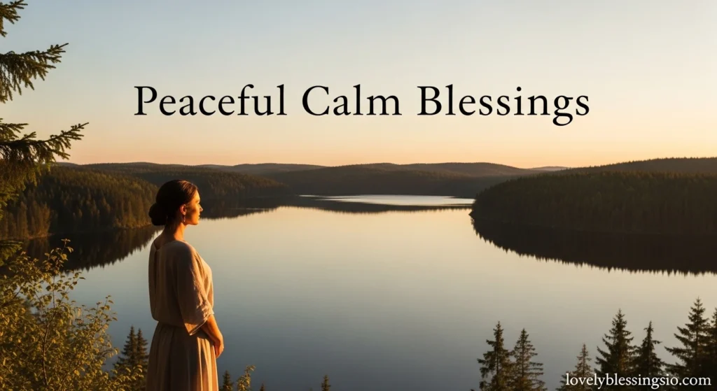 Peaceful Calm Blessings