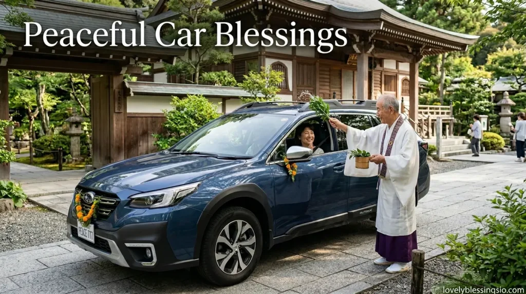 Peaceful Car Blessings