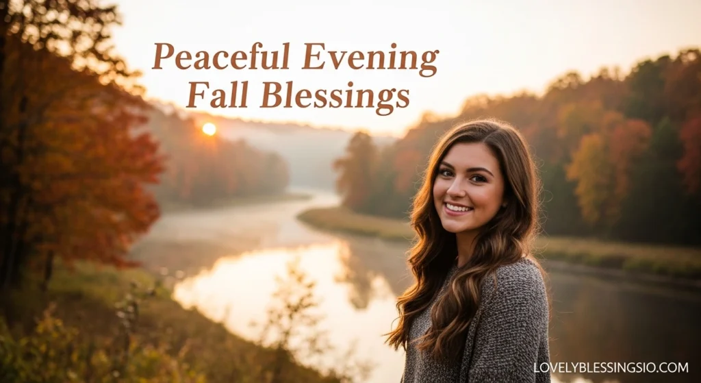 Peaceful Evening Fall Blessings