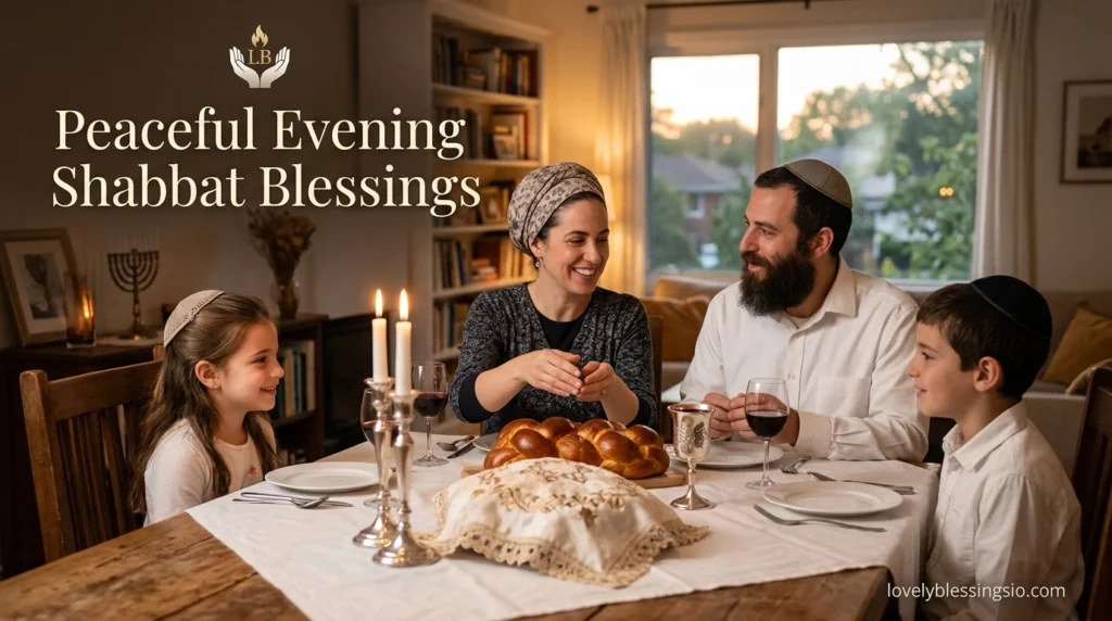Peaceful Evening Shabbat Blessings