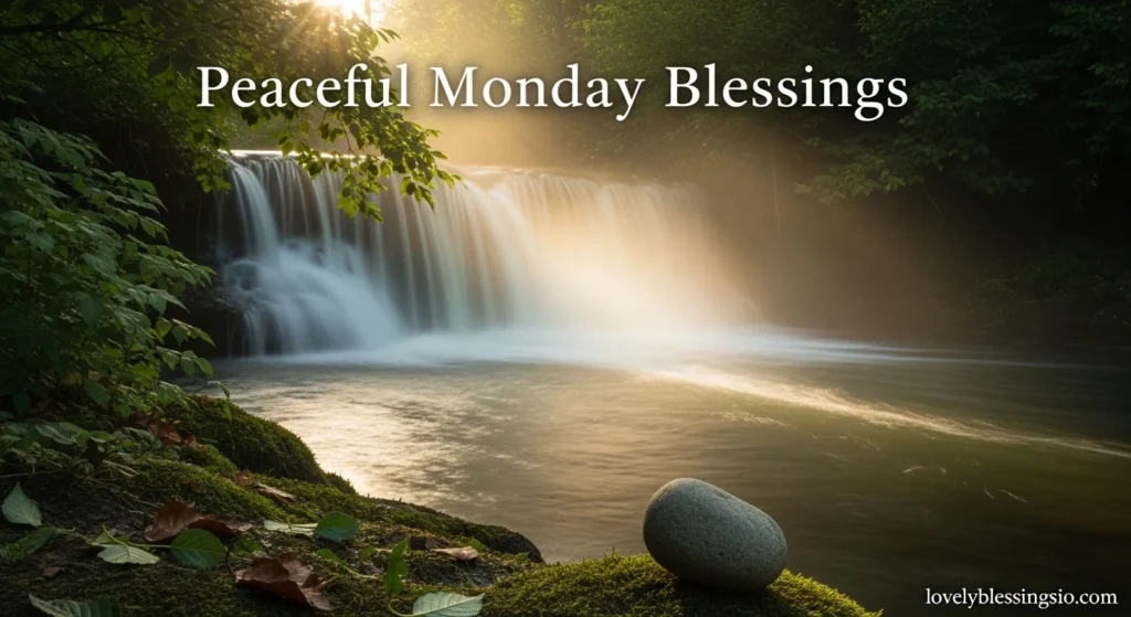 Peaceful Monday Blessings