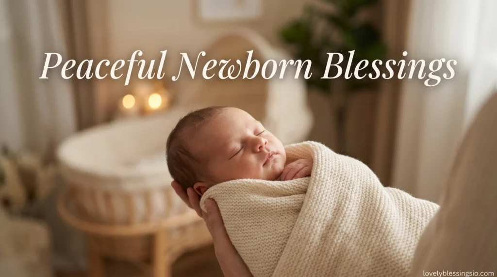 Peaceful Newborn Blessings