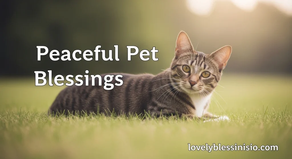 Peaceful Pet Blessings