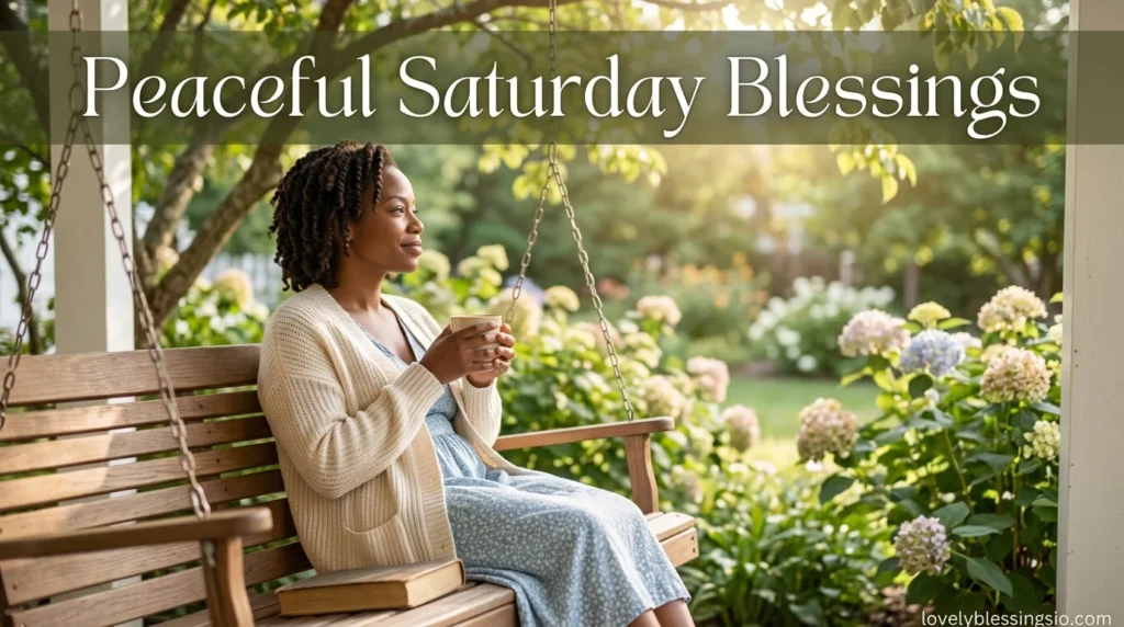 Peaceful Saturday Blessings