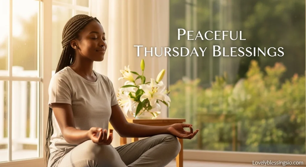 Peaceful Thursday Blessings