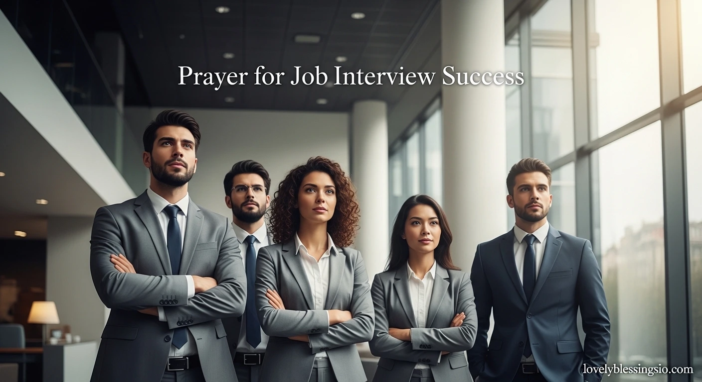 Prayer for Job Interview Success